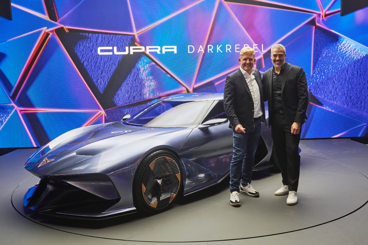 CUPRA presenta al público el DarkRebel concept car tras obtener los mejores resultados de ventas de su historia