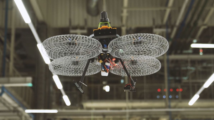 Drones en la fábrica del futuro